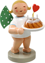 Angel with Cake<br>Wendt & Kühn Goodwill Angel